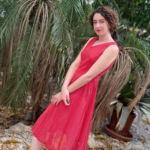 1950s vintage dress - Picture 2 of 2